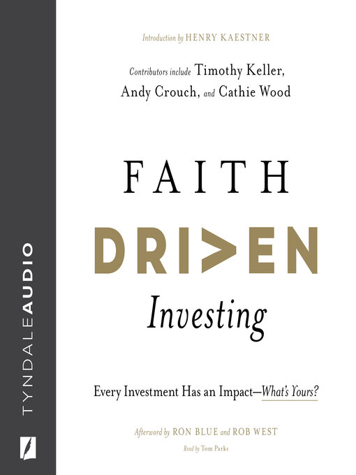 Title details for Faith Driven Investing by Henry Kaestner - Available